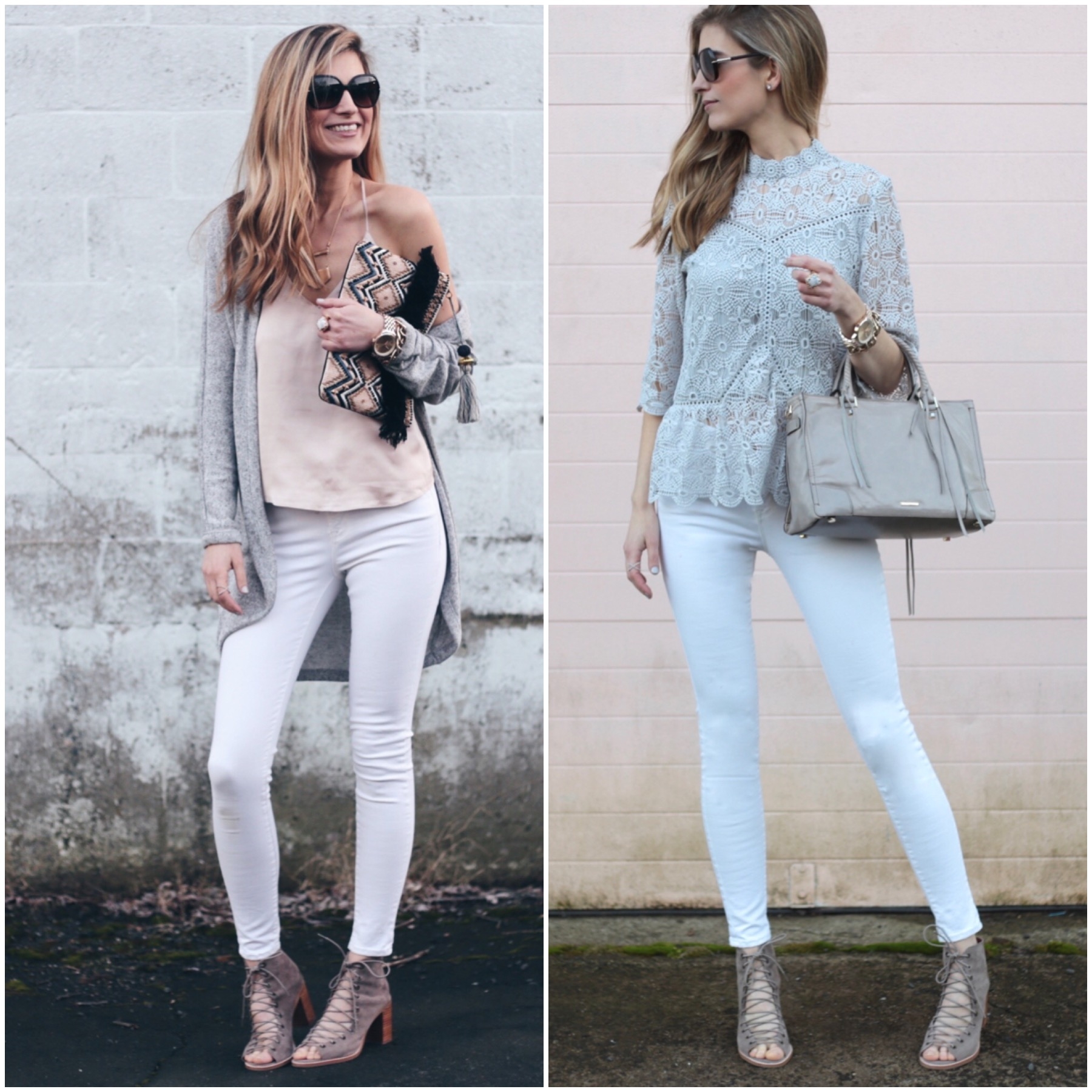 the best neutral peep toe bootie for spring
