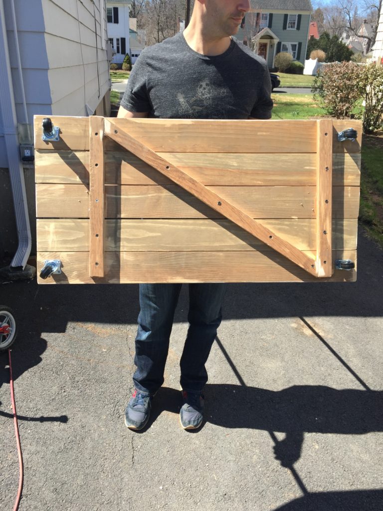 how to build an industrial clothes rack