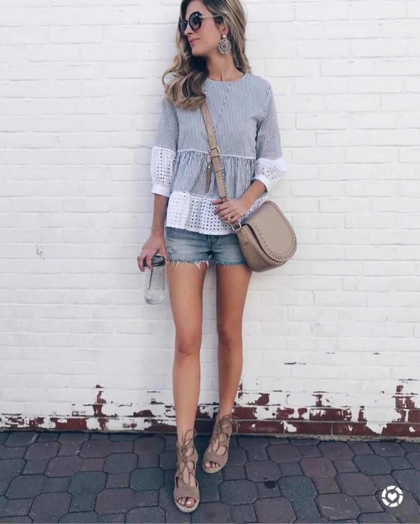 Connecticut life and style blogger, Pinteresting Plans shares sharing some Summer outfit inspiration with her favorite outfits featured on my Instagram.