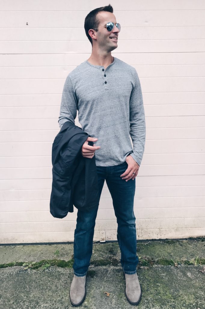 Sharing 2 important topics - men's Fall fashion and my husband' recovery from heroin addiction