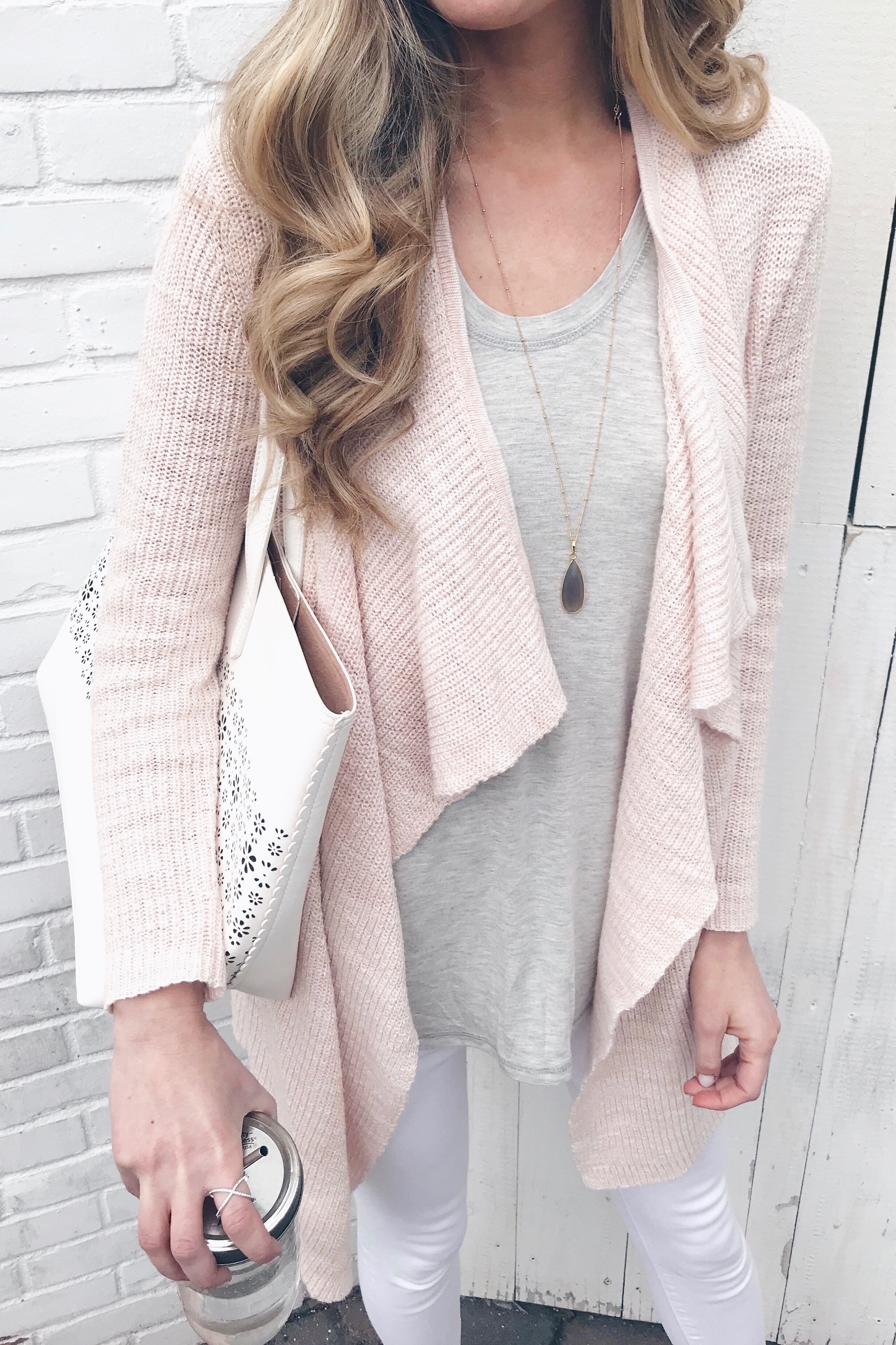 Weekly Wrap Up - Pink Cardigan