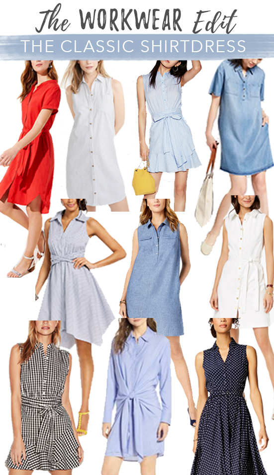 workwear Wednesday - the shirtdress