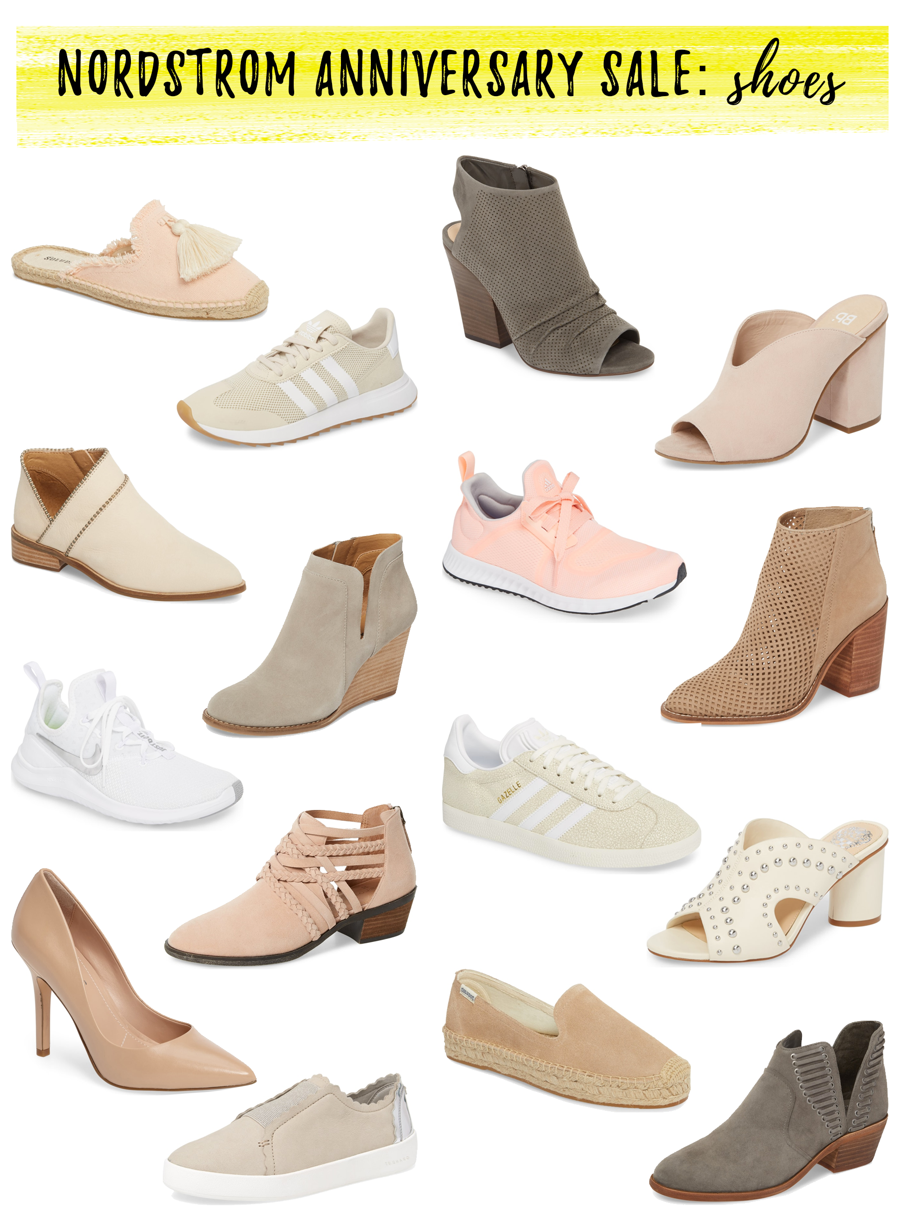 Nordstrom Anniversary Sale 2018 Shoe Picks on Pinteresting Plans Blog