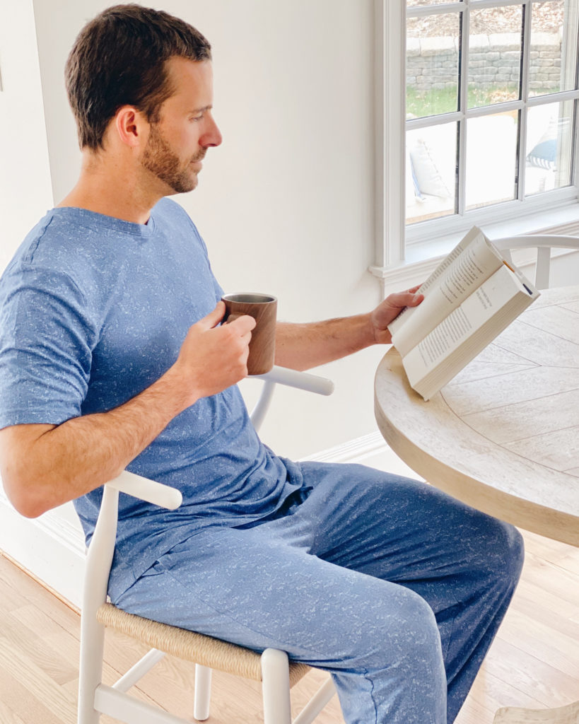 comfortable and affordable matching pj loungewear set for men