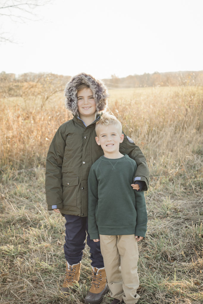 kids fall family photo outfit ideas for boys