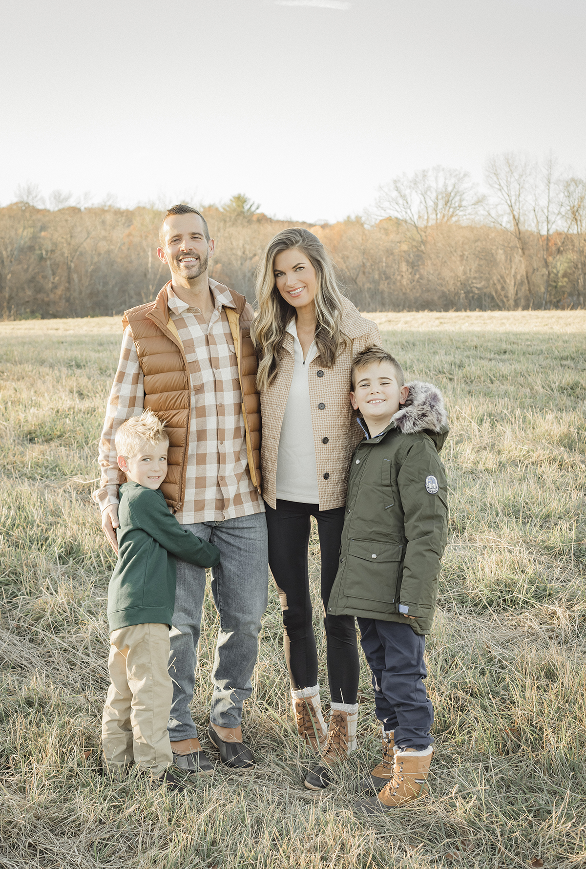 best colors for family pictures outside