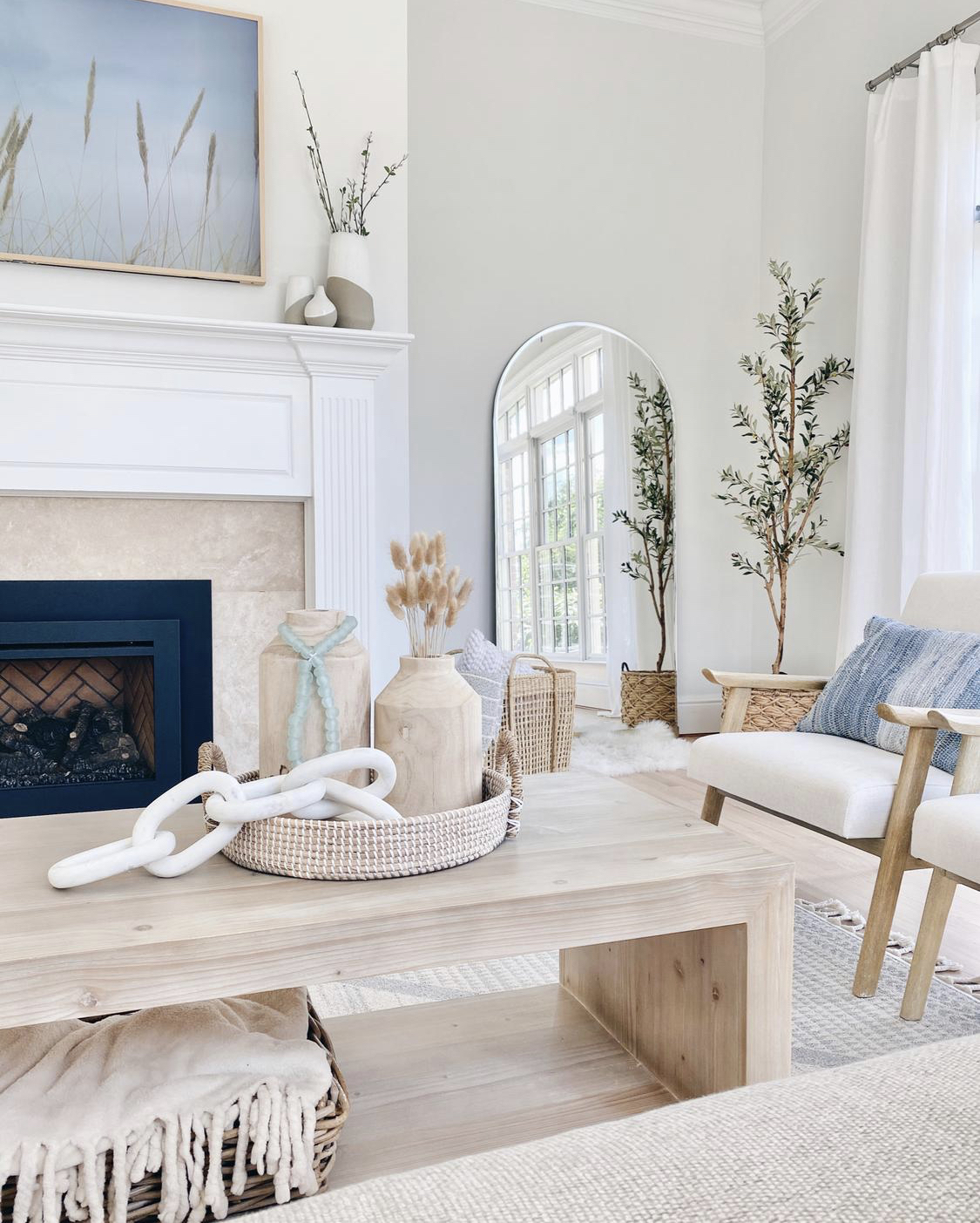 modern traditional living room interior design