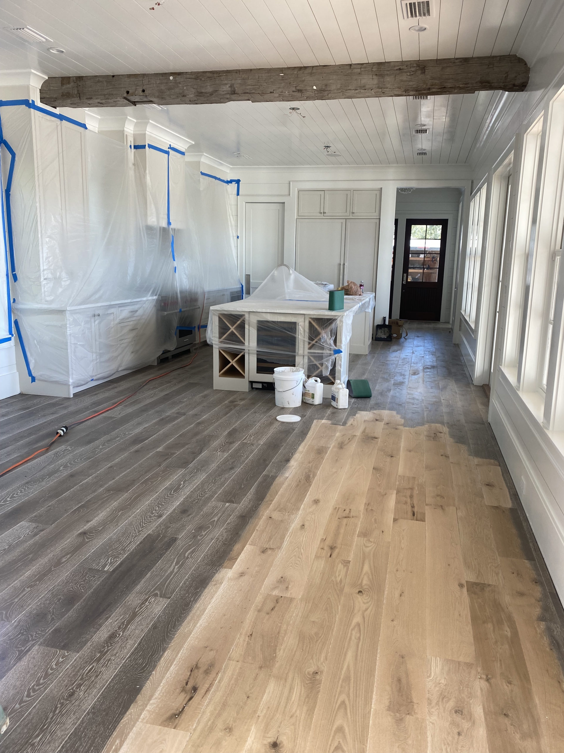 can you refinish engineered hardwood floors