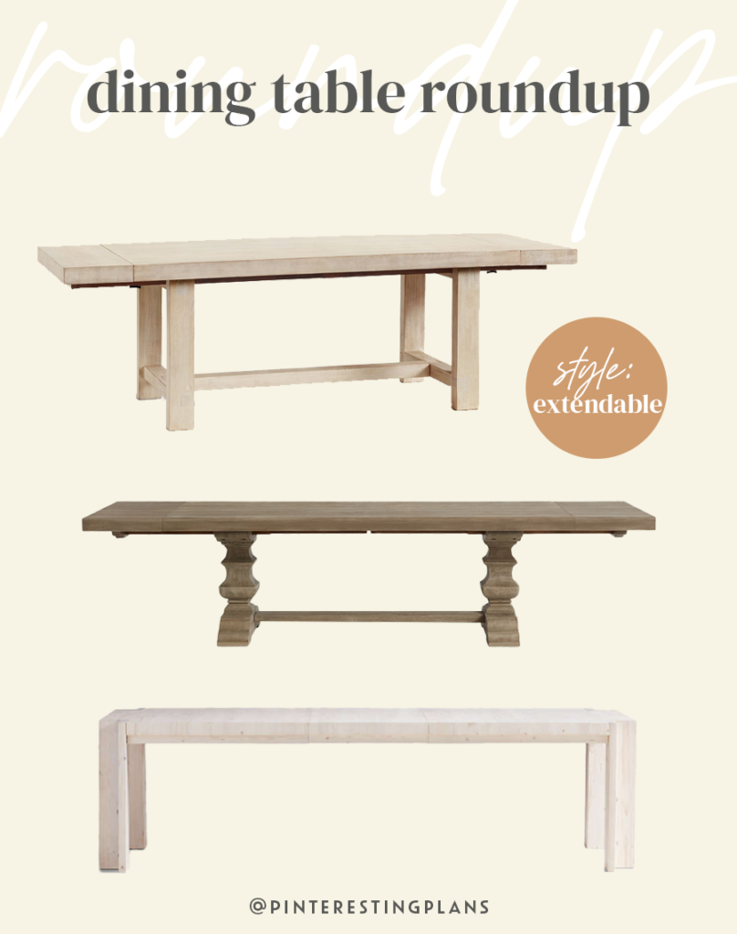 best extendable dining tables